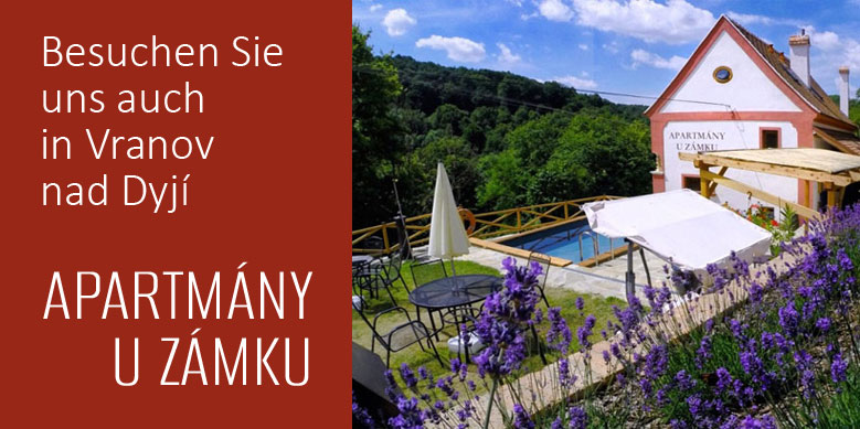 Banner - Apartmány U Zámku